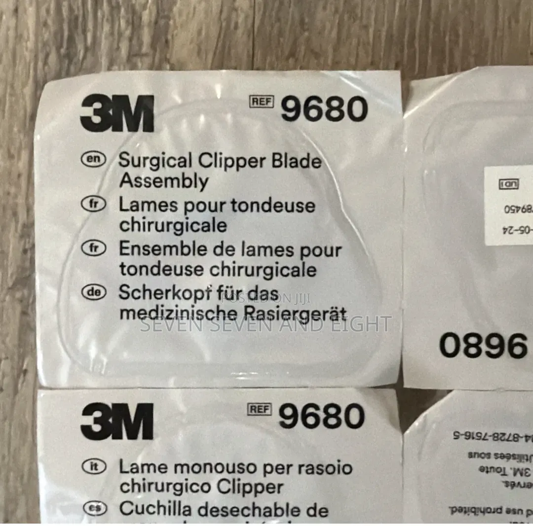 3M Surgical Clipper Blade Assembly 9680 ( LOT OF 5)