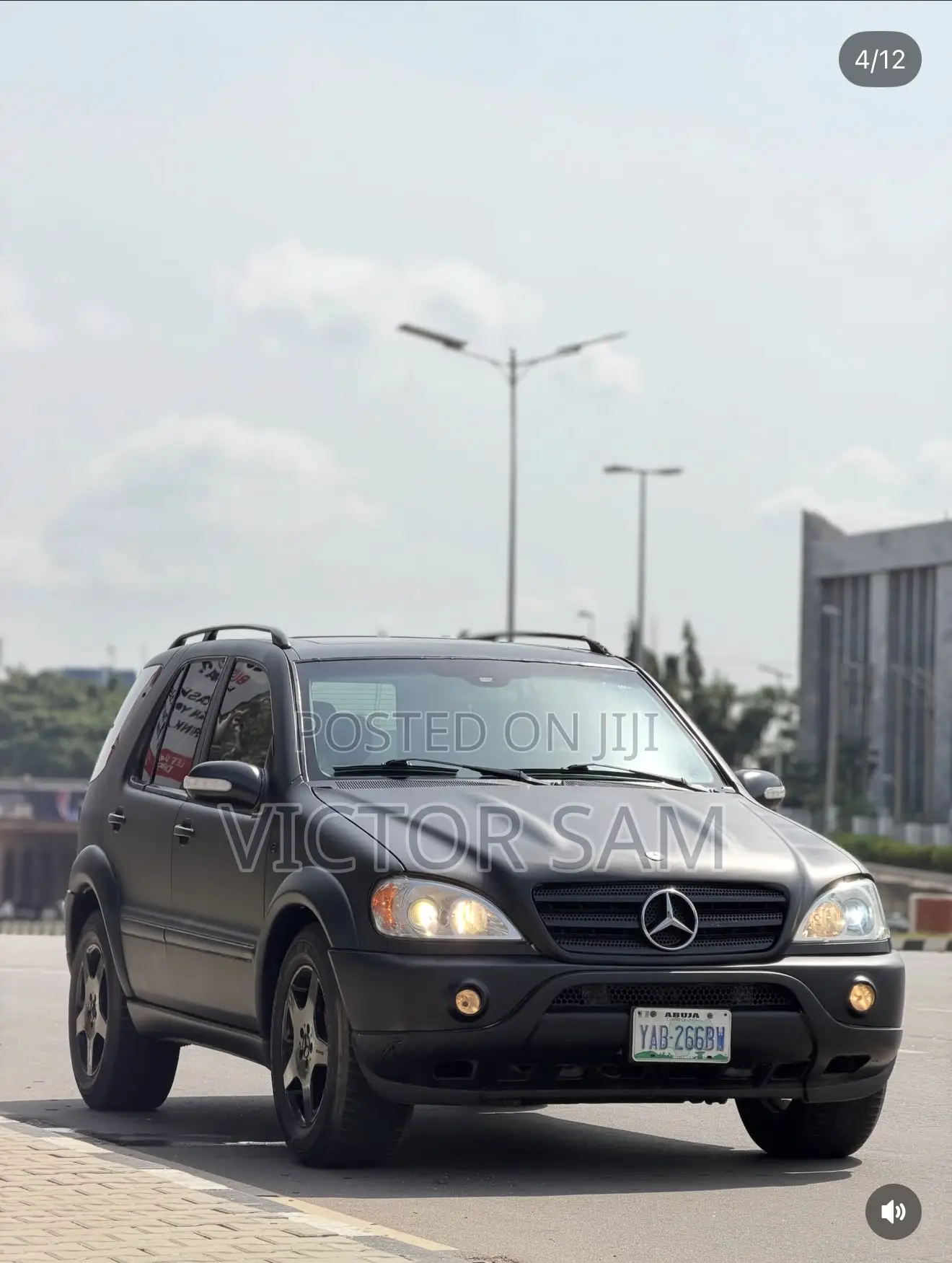 Mercedes-Benz M Class ML 55 AMG 2003 Matt Black