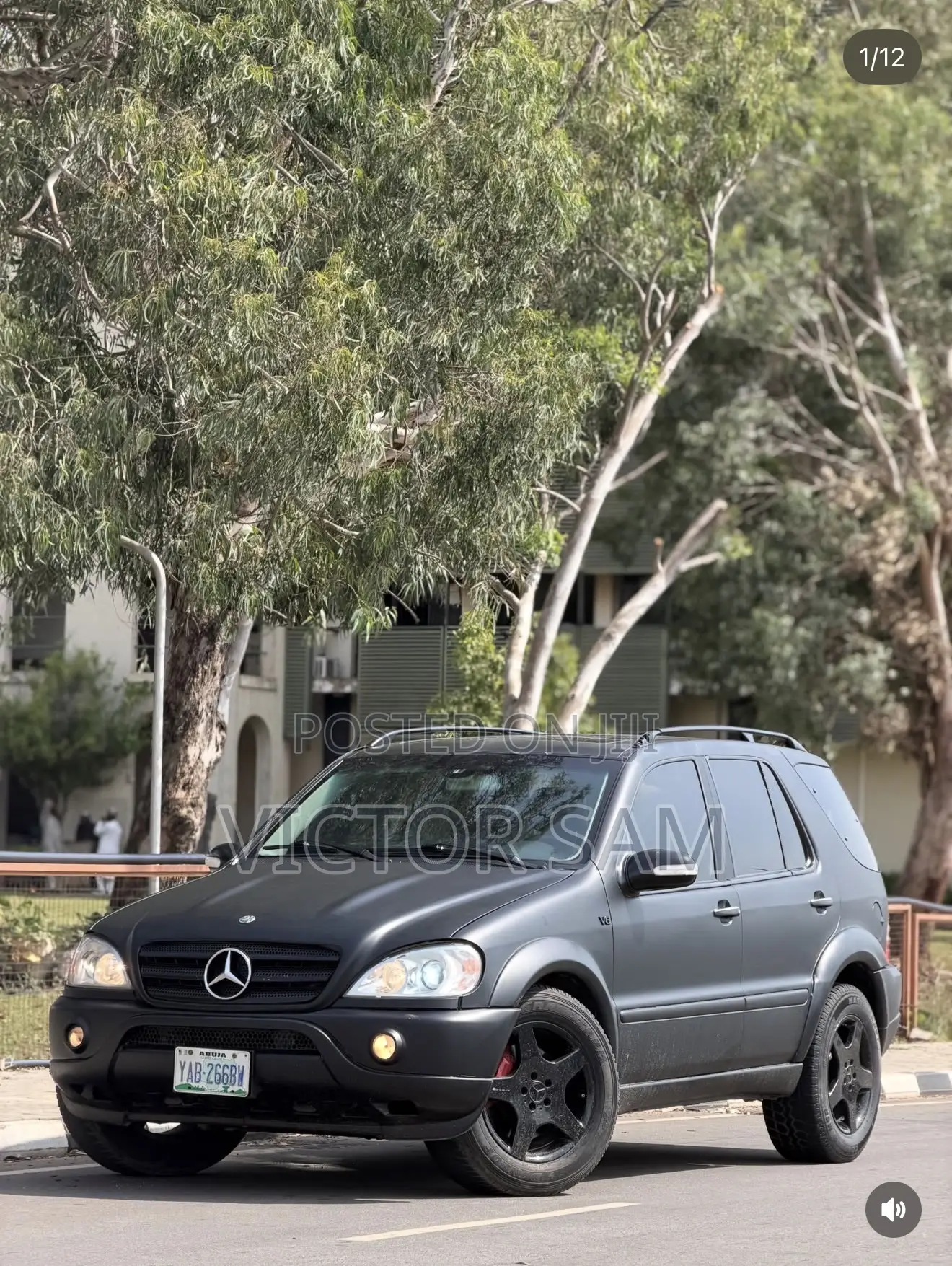 Mercedes-Benz M Class ML 55 AMG 2003 Matt Black