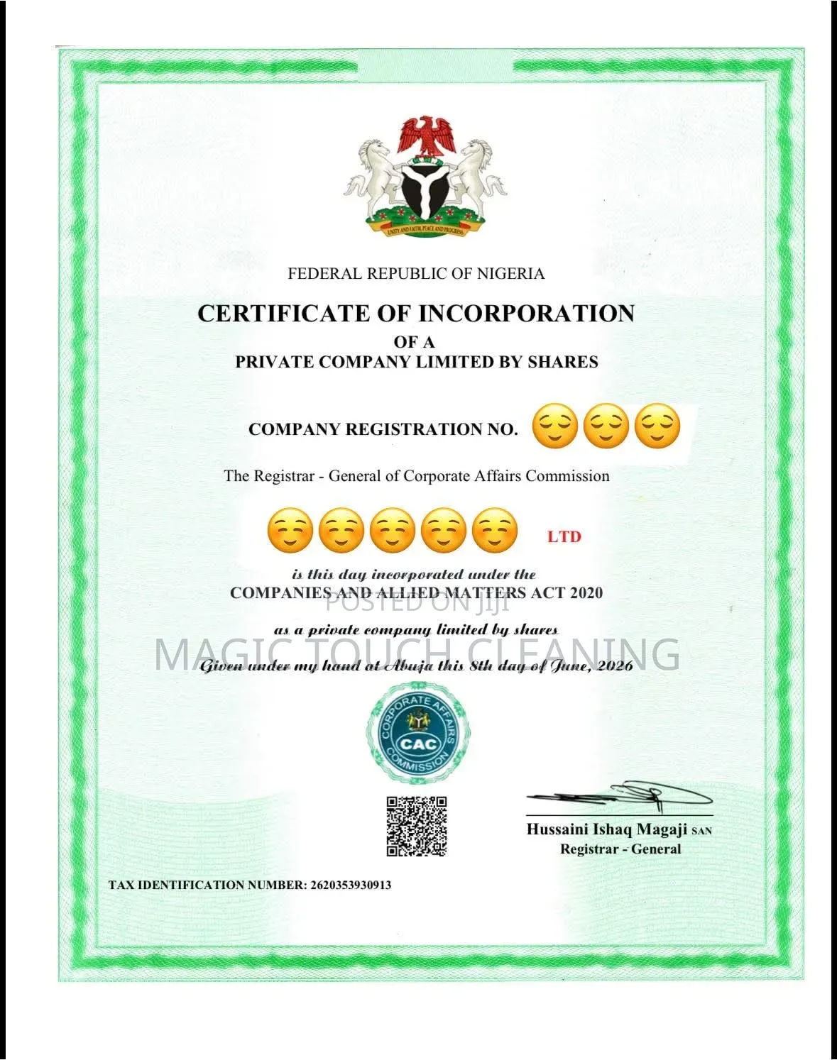 Finally Certified
