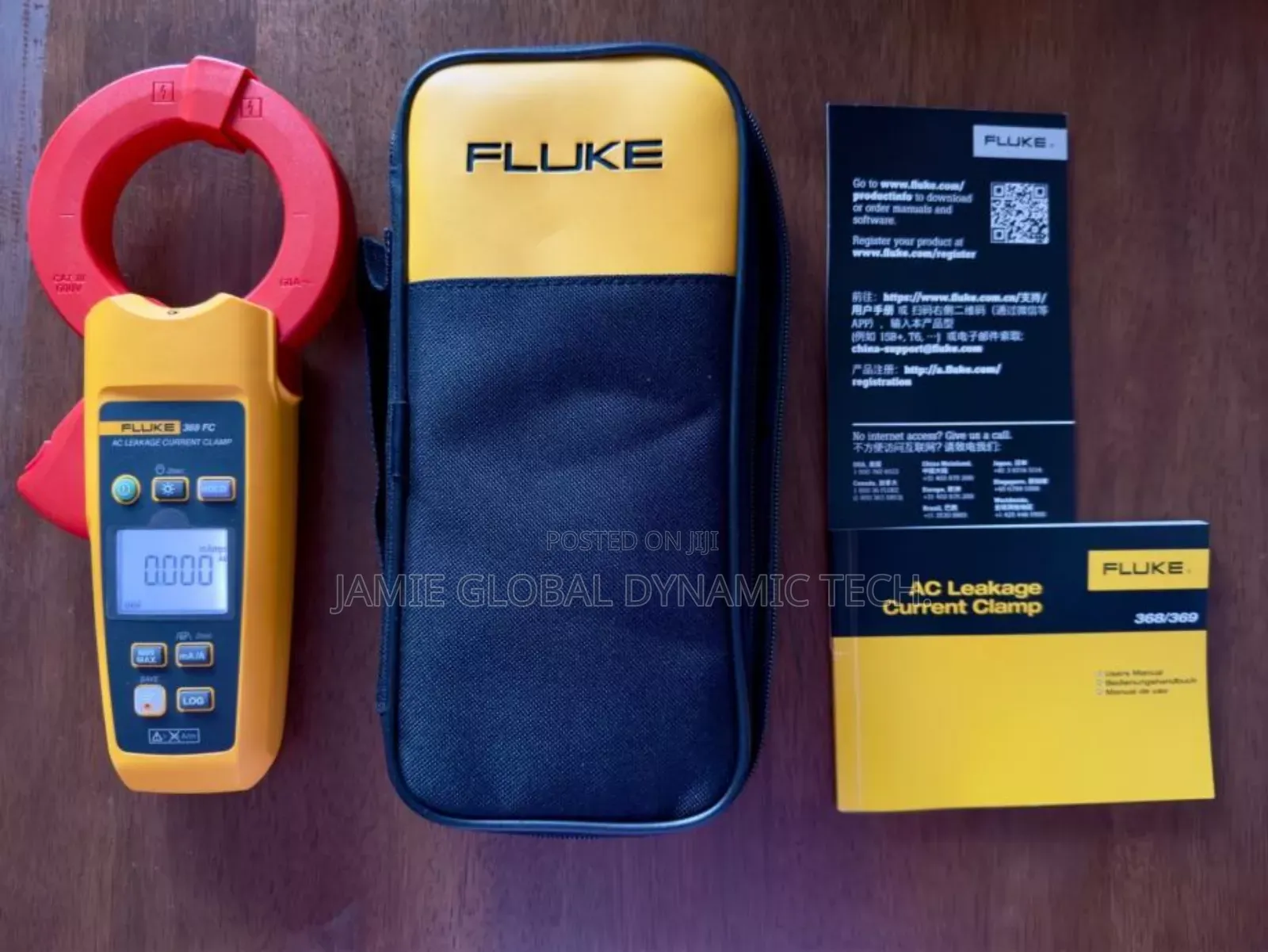 Fluke 369fc AC Leakage Current Clamp Meter
