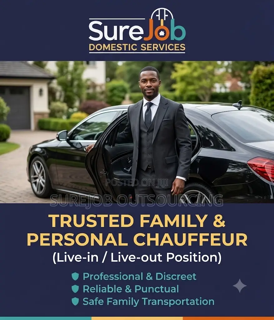 Trusted Family Personal Chauffeur (Live-in / Live-Out)