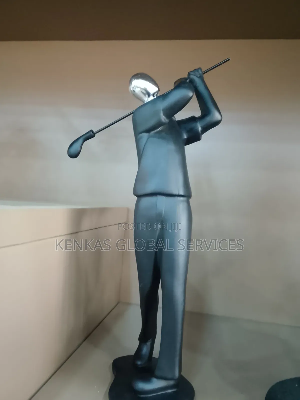 Golfer Sculpture