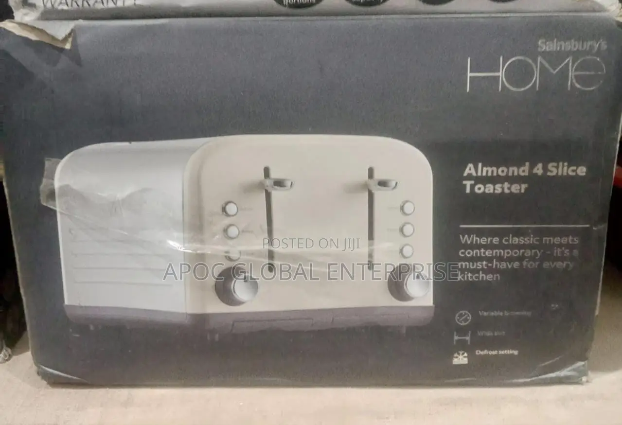 Sainsbury's Almond 4 Slice Toaster