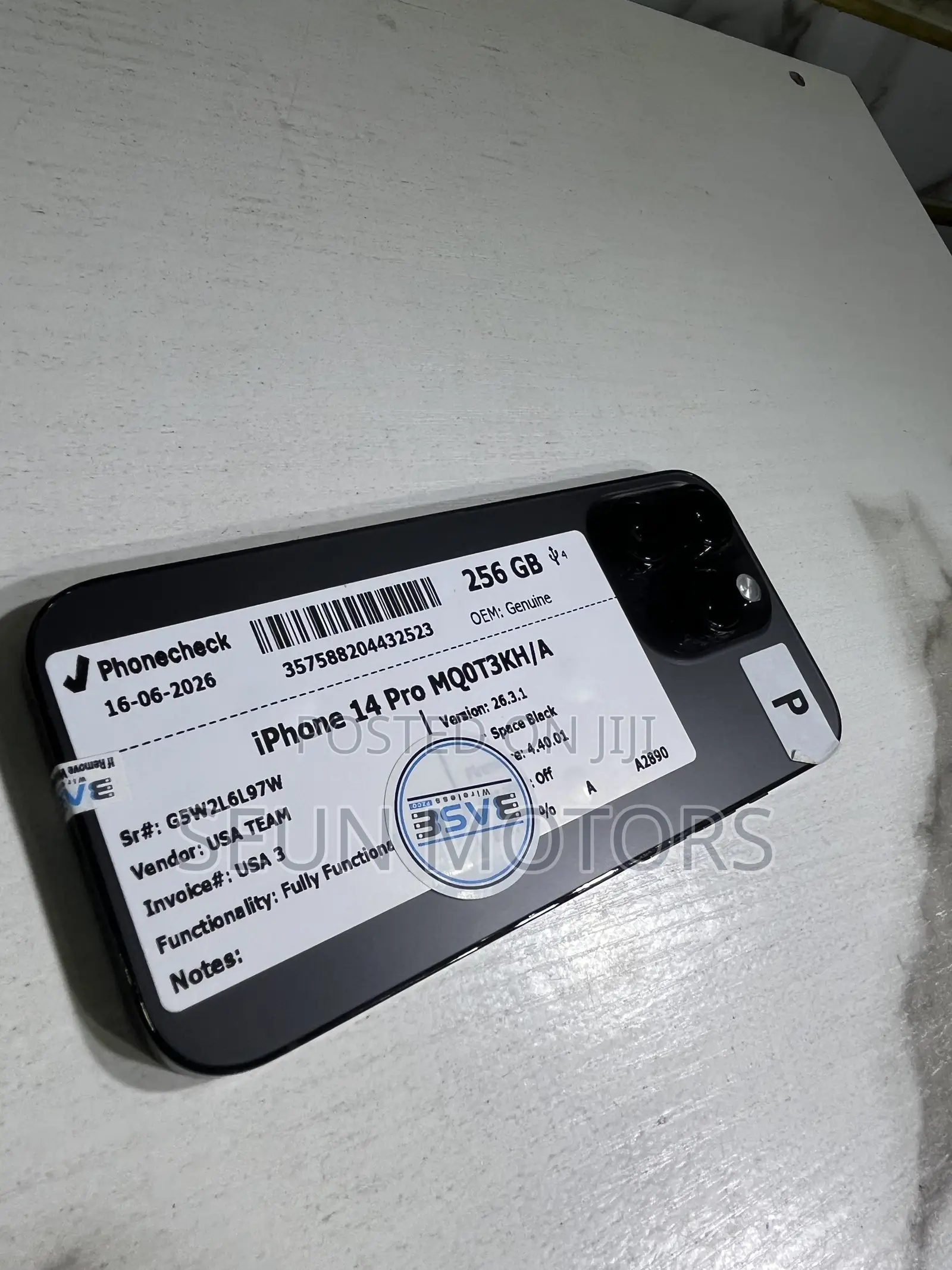 Apple iPhone 14 Pro 256 GB Black