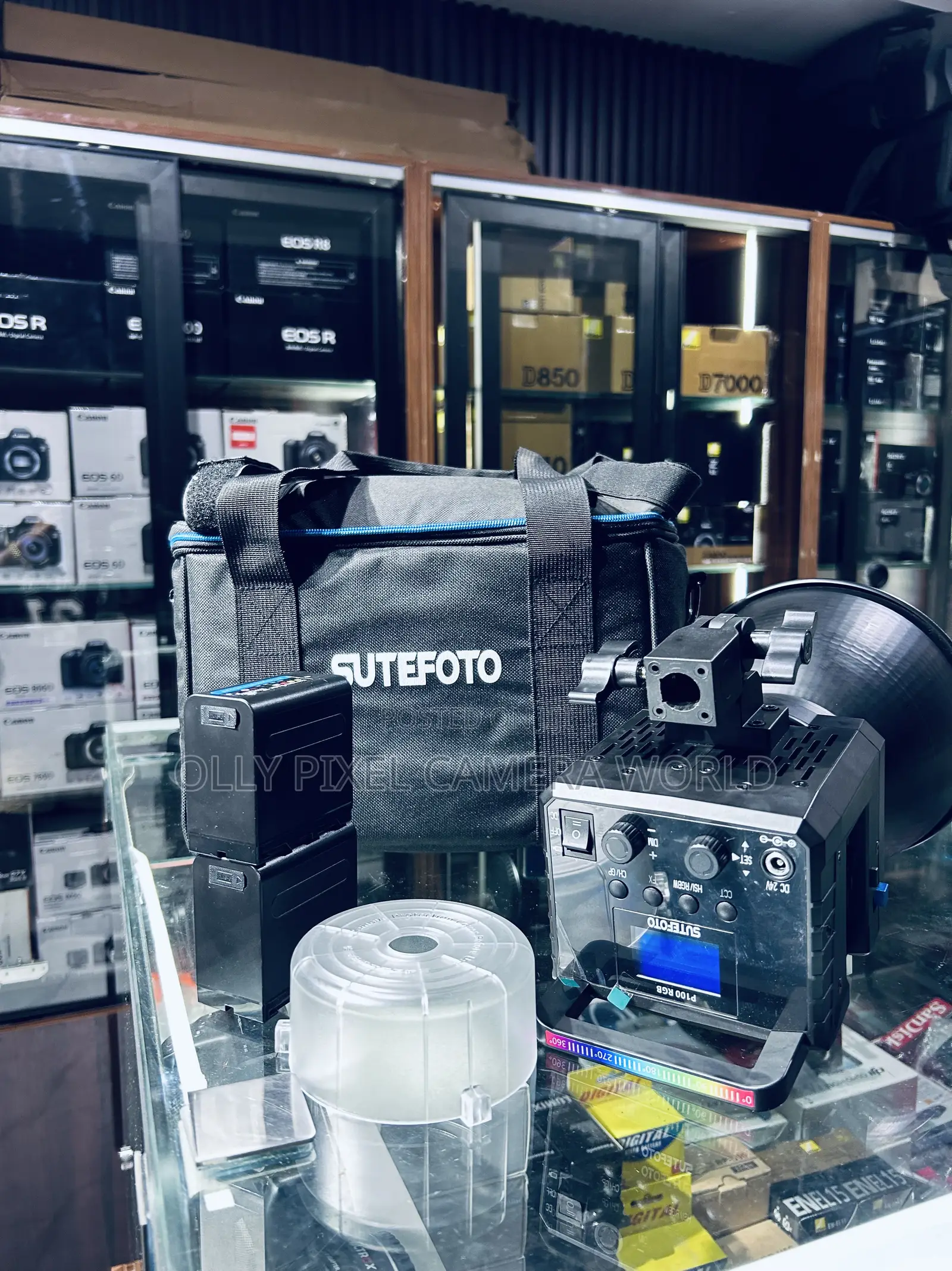 Sutefoto P100 RGB Led Light With 980 Battery