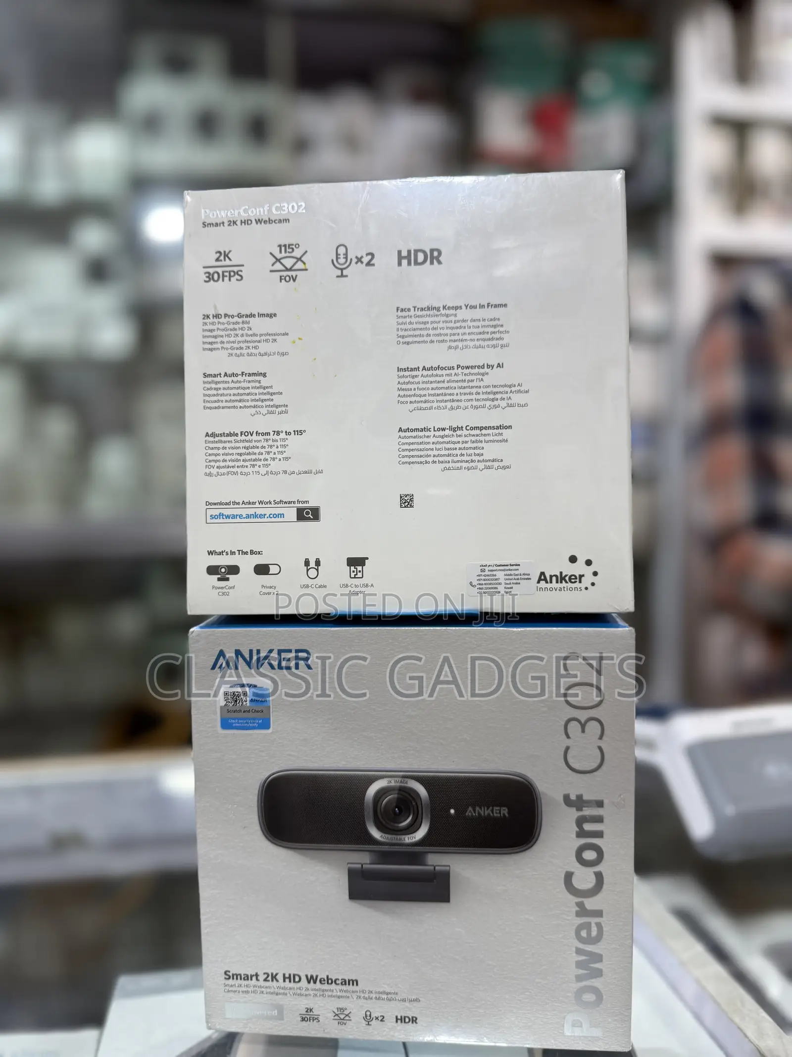 Anker Powerconf C302 Smart Hd Webcam