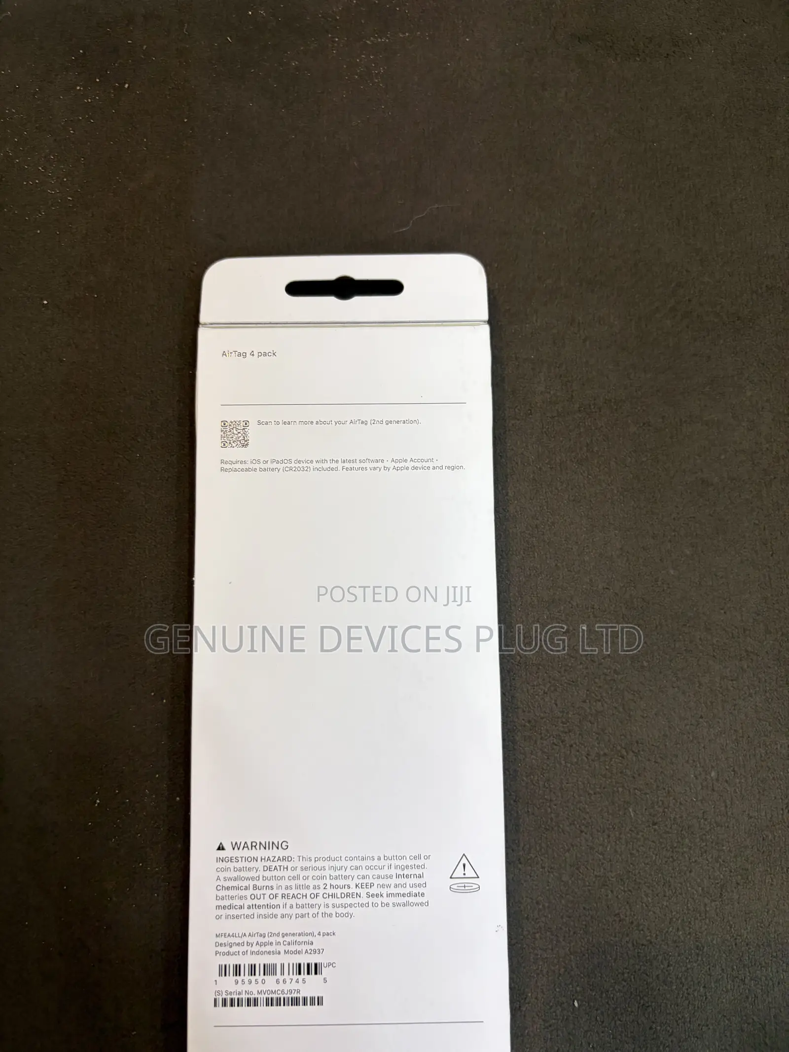 Apple AirTag (2nd Generation) 4 Packs
