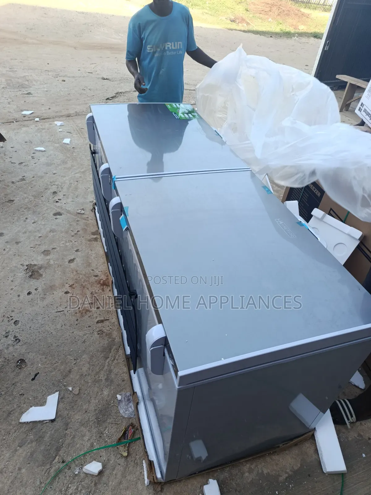 Scanfrost 600L Double Door Inverter Chest Freezer SFL600INV
