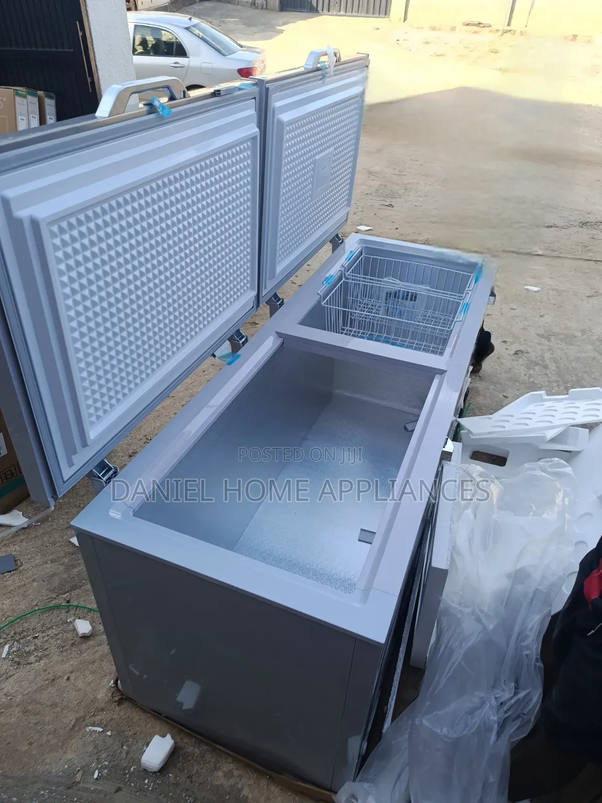 Scanfrost 600L Double Door Inverter Chest Freezer SFL600INV
