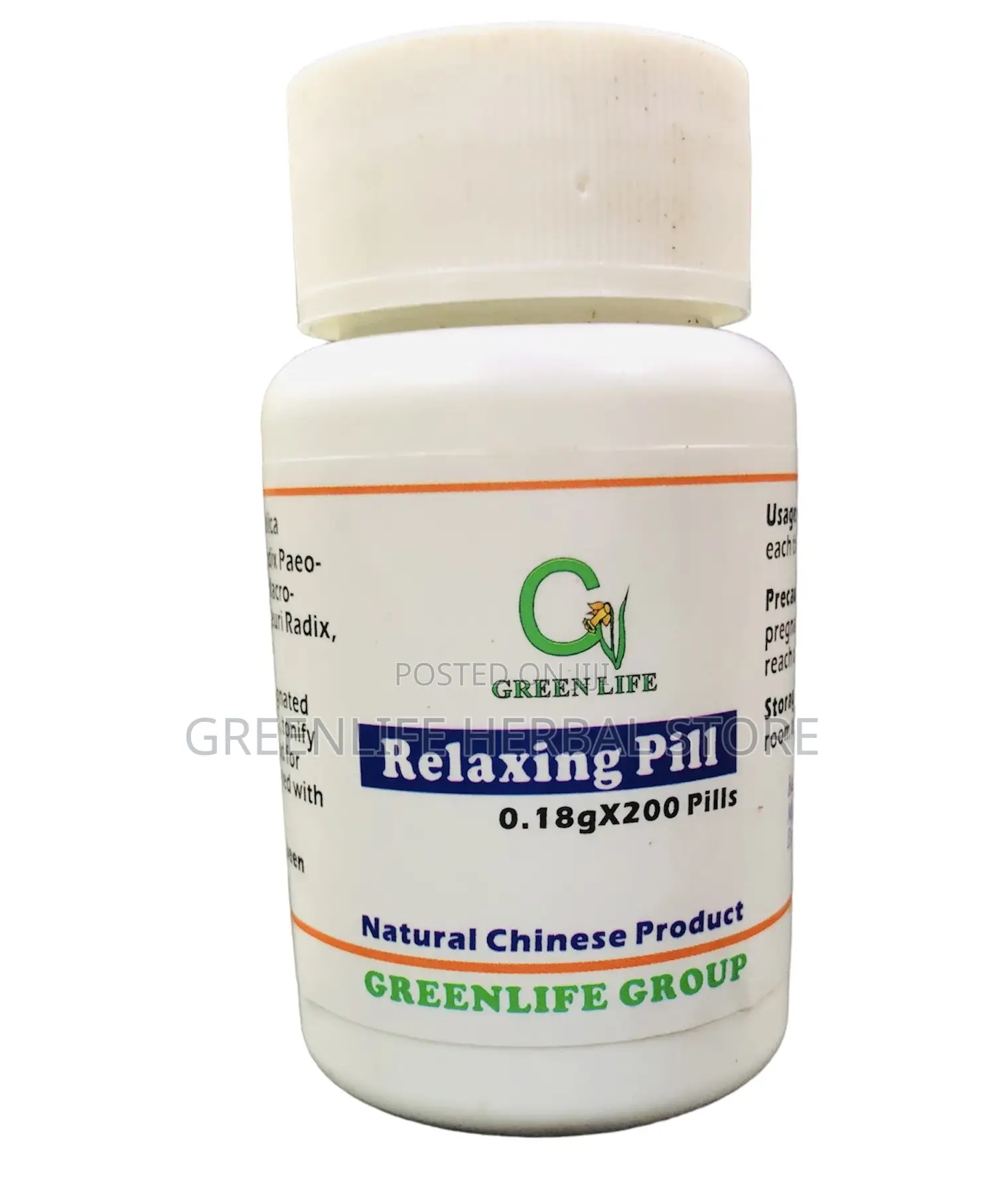 Greenlife Relaxing Pills- For Anxiety and Depression