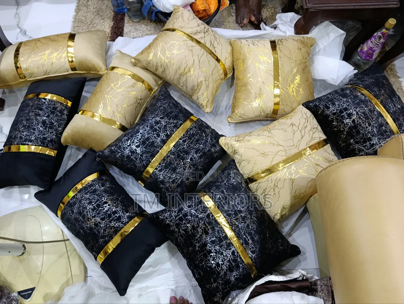 Luxury Space Fibre Throw Pillows