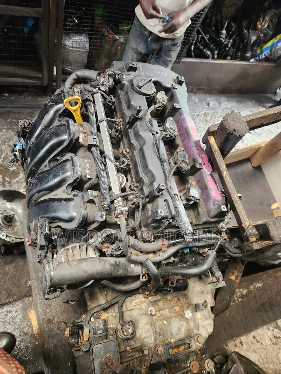 Engine Hyundai Santafe 2012 Sold With Warranty 4plog