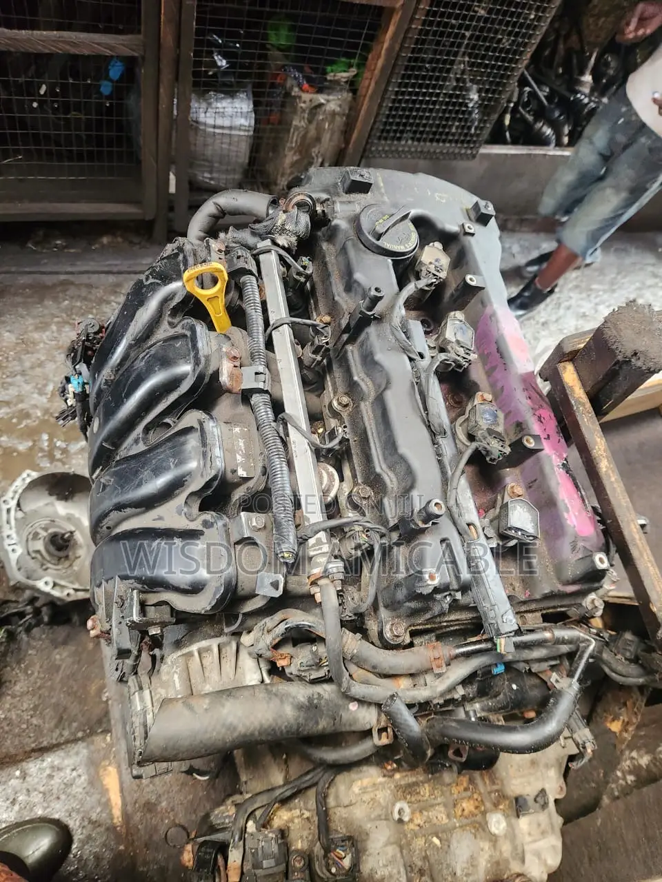 Engine Hyundai Santafe 2012 Sold With Warranty 4plog