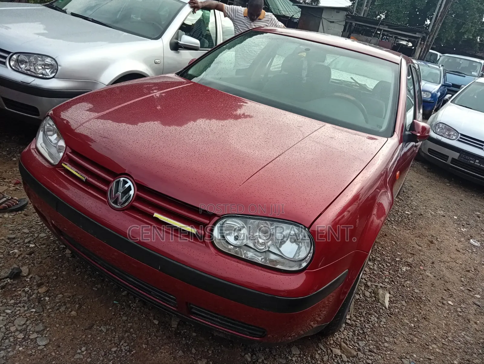 Volkswagen Golf 2003 Red