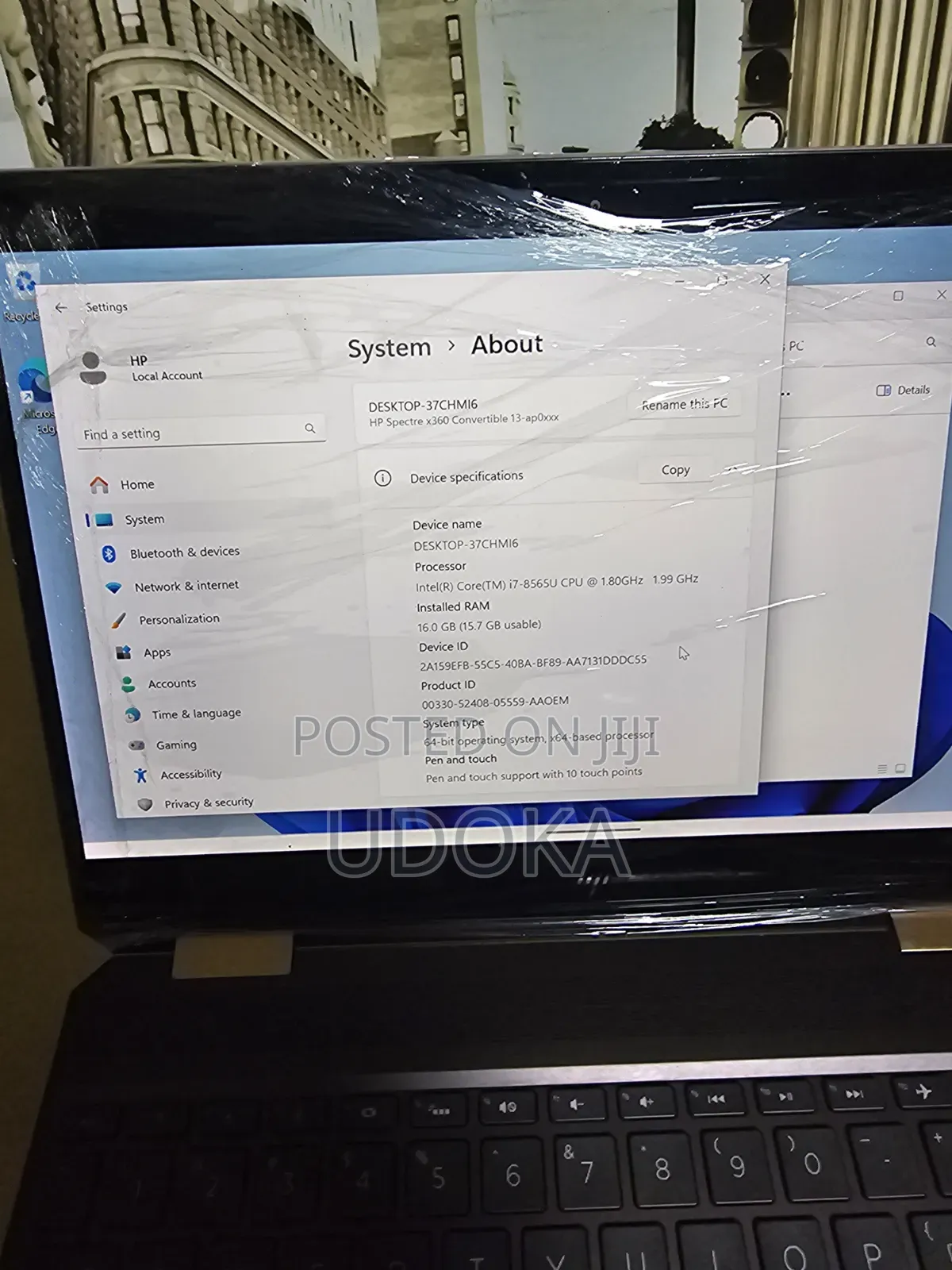 Laptop HP Spectre Xt 13 16GB Intel Core i7 SSD 256GB
