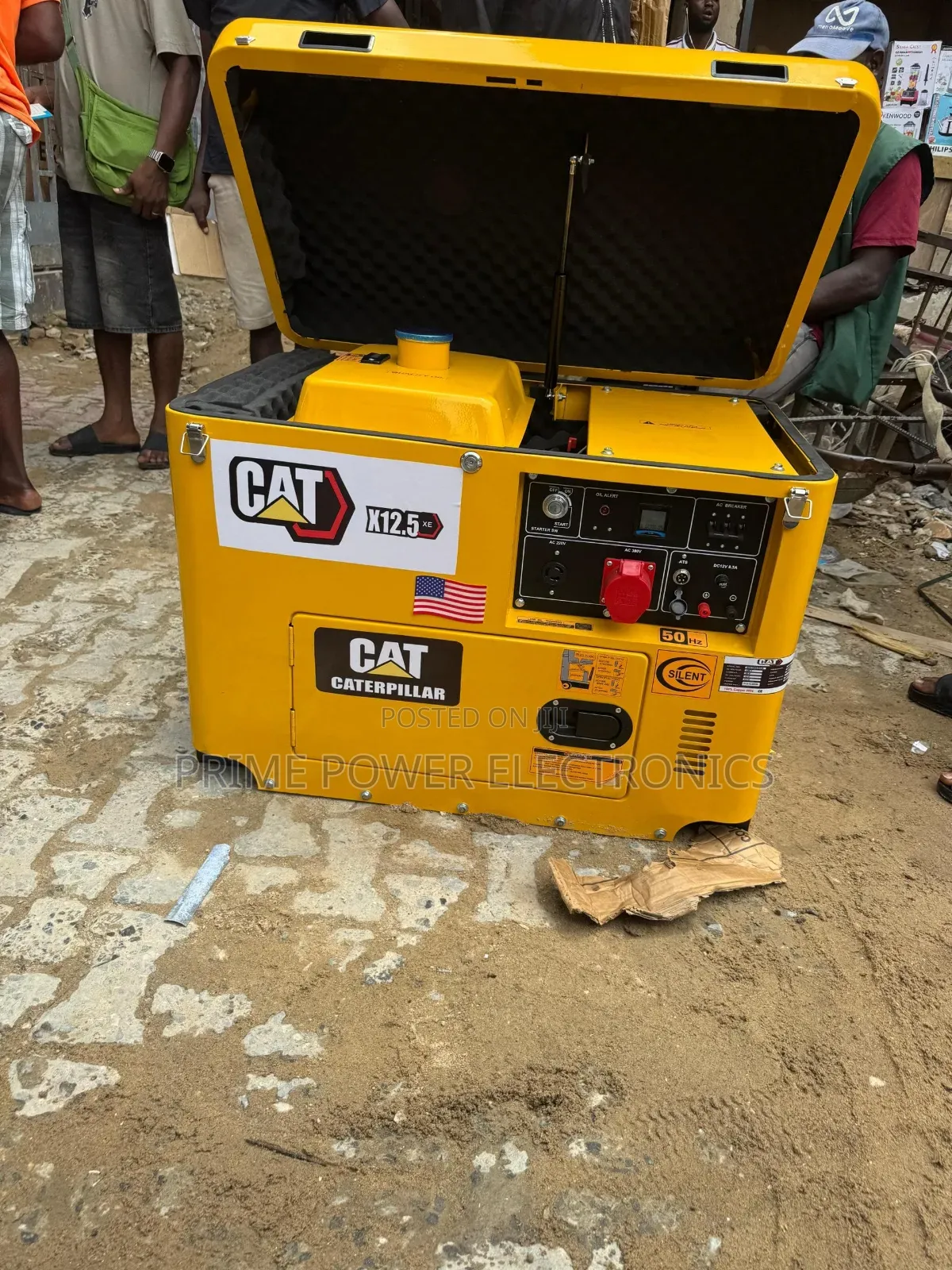 Reliable CAT 12.5kVA 3-Phase Soundproof Generator