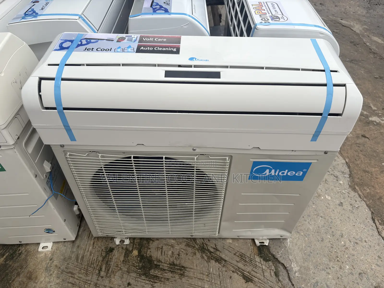 Direct Uk Used 1.5hp Midea Non Inverter Low Voltage Air Condition