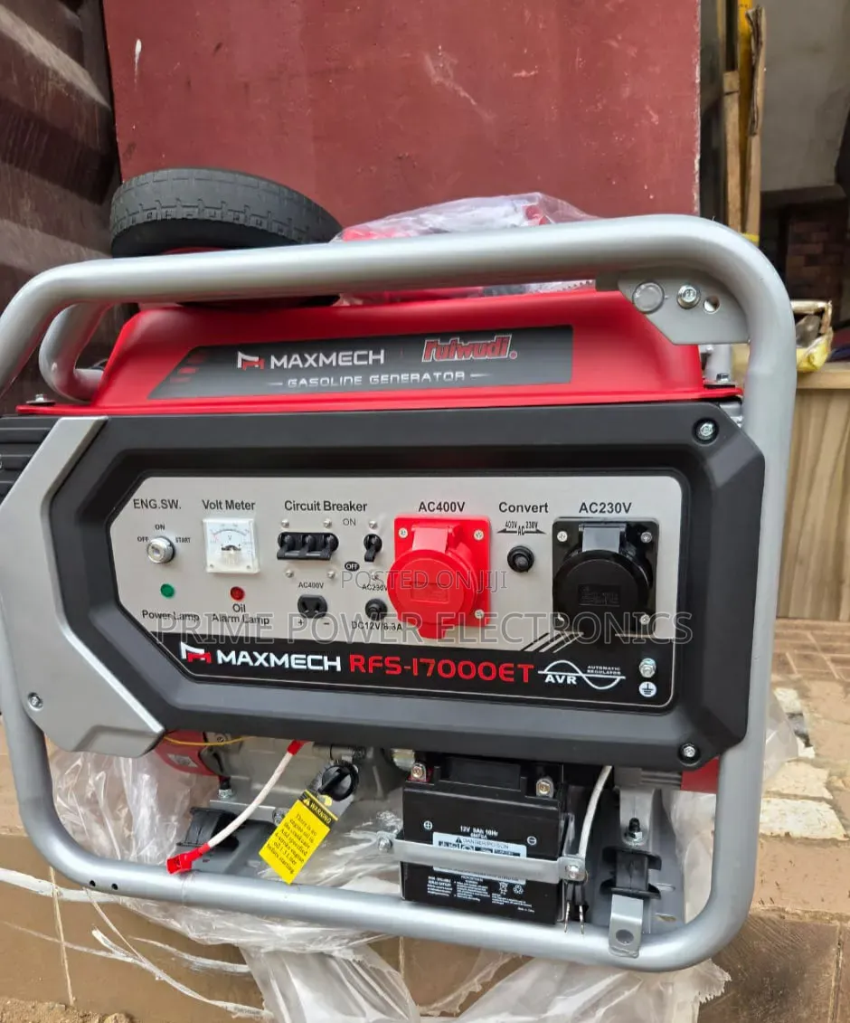 Original 15kVA Maxmech Petrol Generator – Powerful Reliable