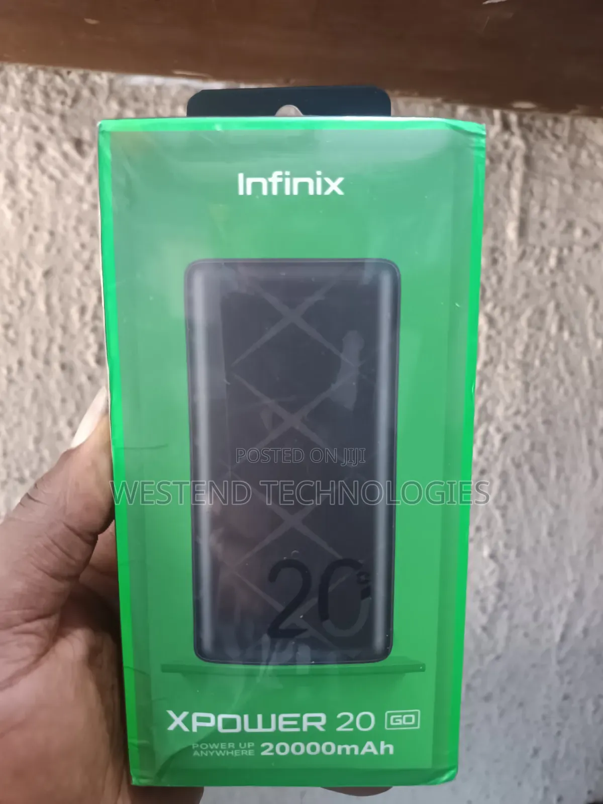20,000MAh Infinix Power Bank 20,000MAh Infinix Power Bank Xpower Go