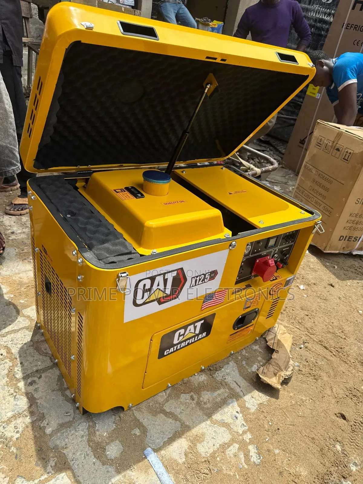 Reliable CAT 12.5kVA 3-Phase Soundproof Generator