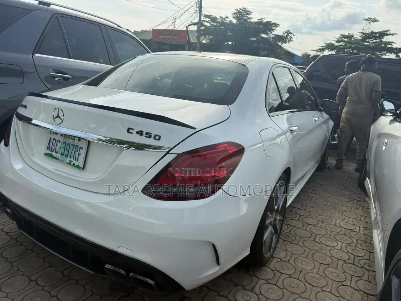 Mercedes-Benz C450 2016 White
