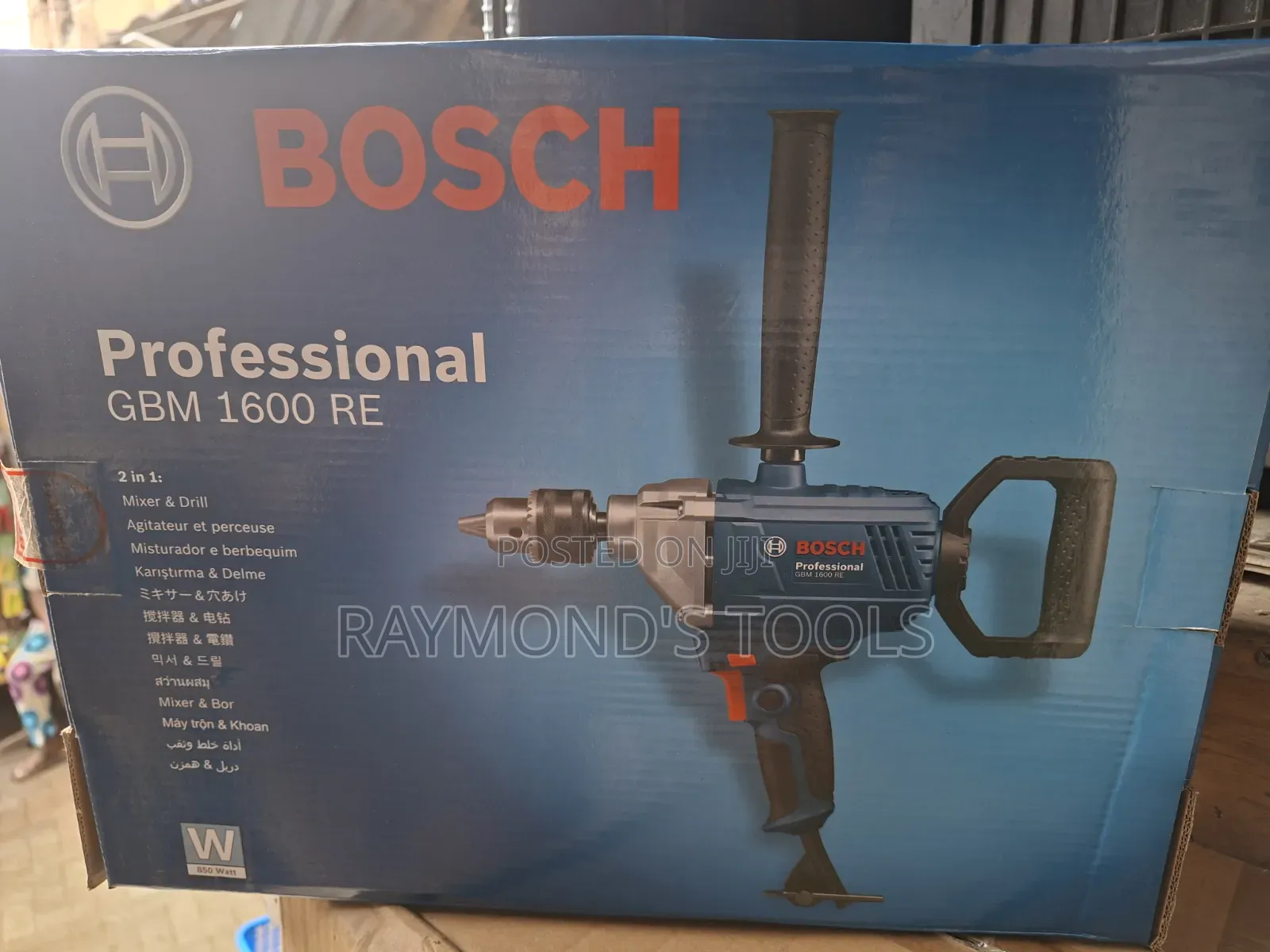 GBM 1600re 16mm Bosch Drill and Mixer