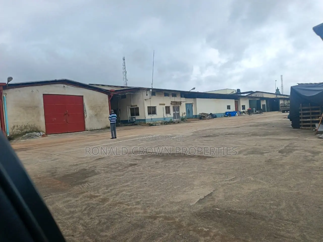 2 Bay Warehouse Sited on 7199sqm of Land Available for Sale at Isolo