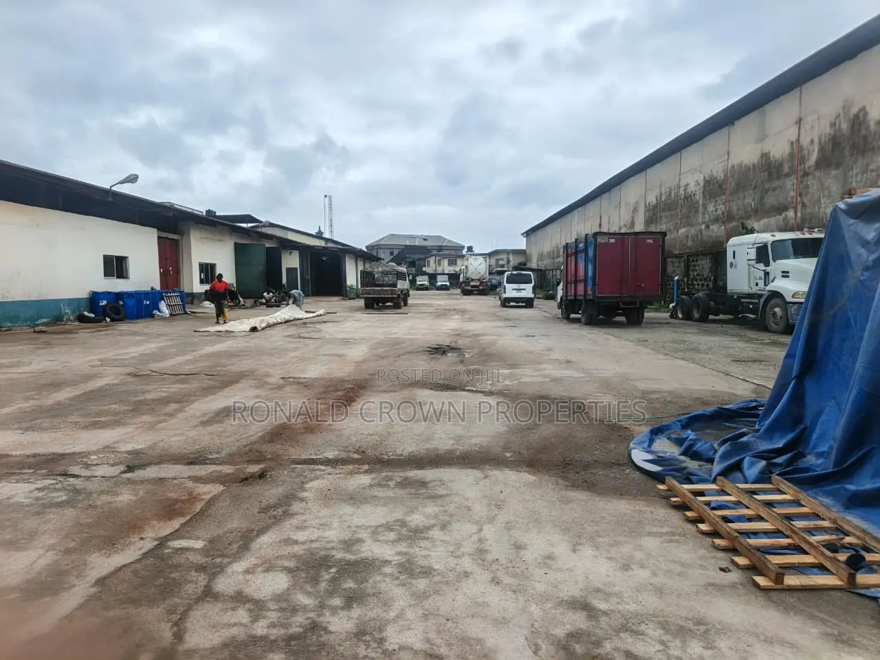 2 Bay Warehouse Sited on 7199sqm of Land Available for Sale at Isolo