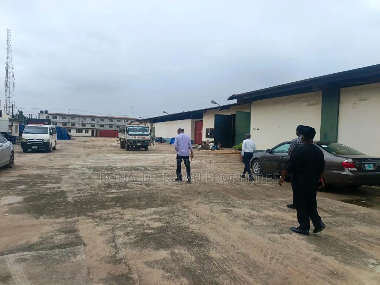 2 Bay Warehouse Sited on 7199sqm of Land Available for Sale at Isolo