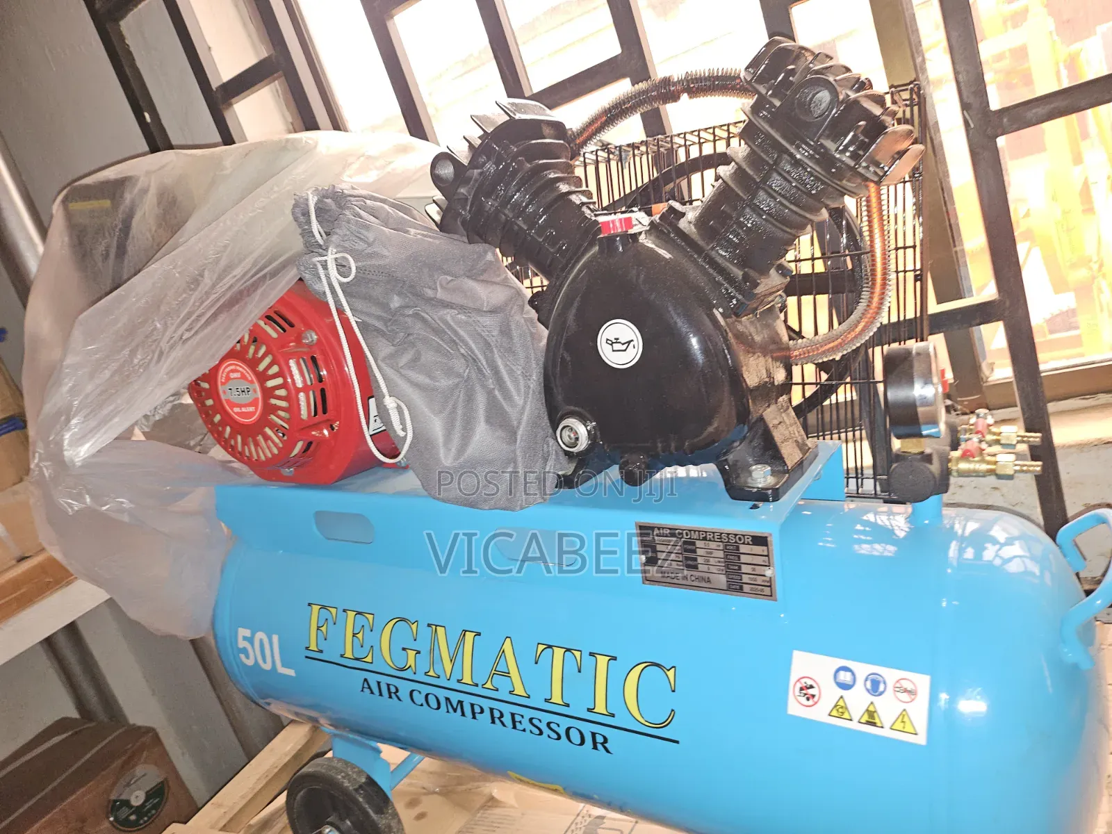 50l Manuel Air Compressor