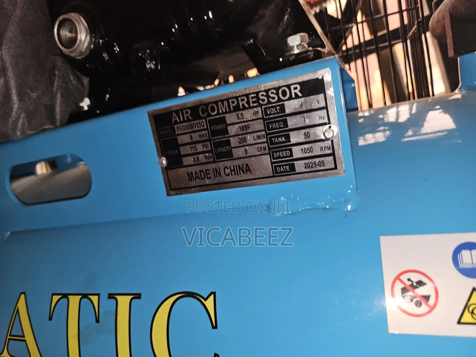 50l Manuel Air Compressor