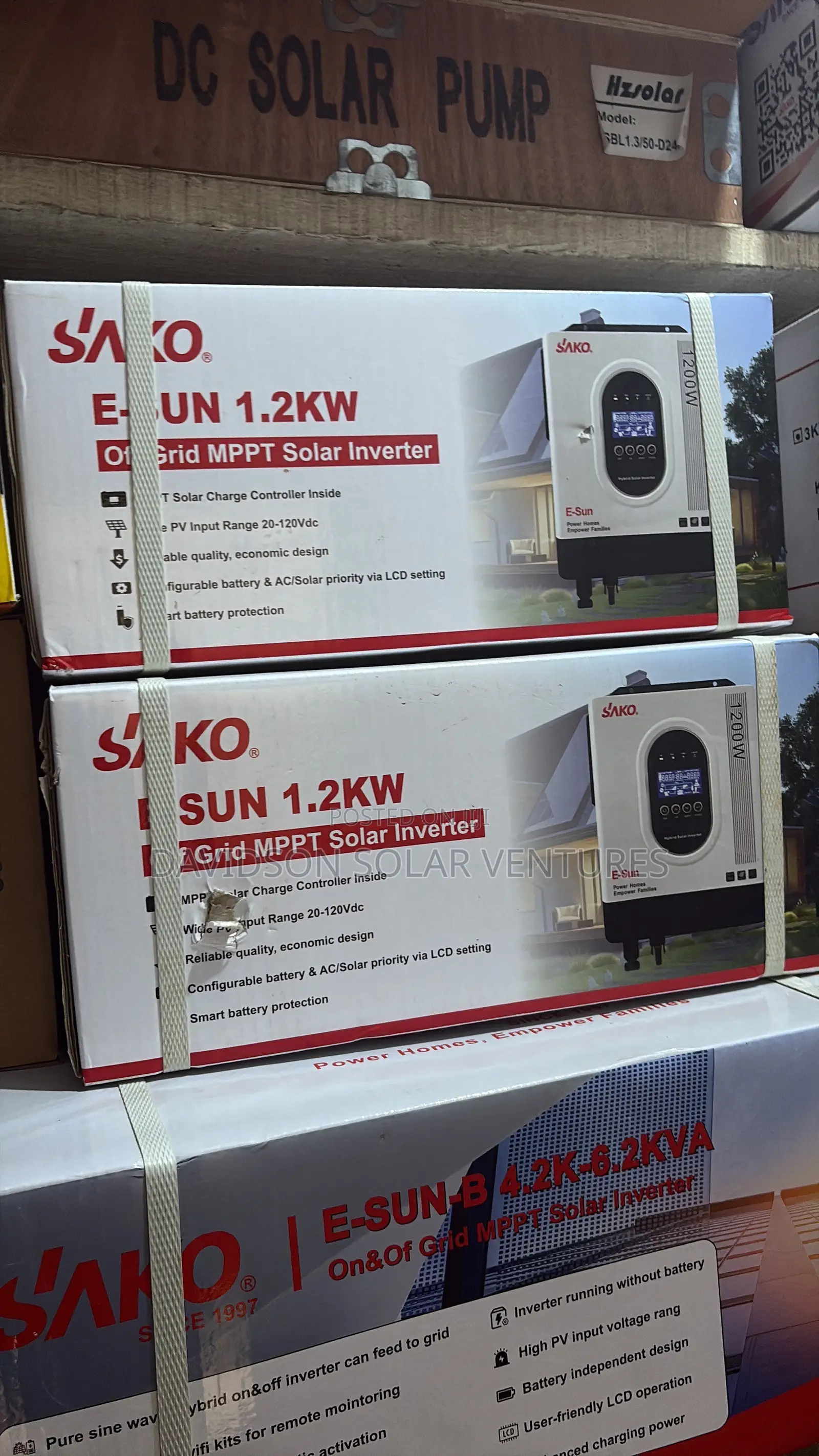 12v 1.2kva Sako Hybrid Inverter