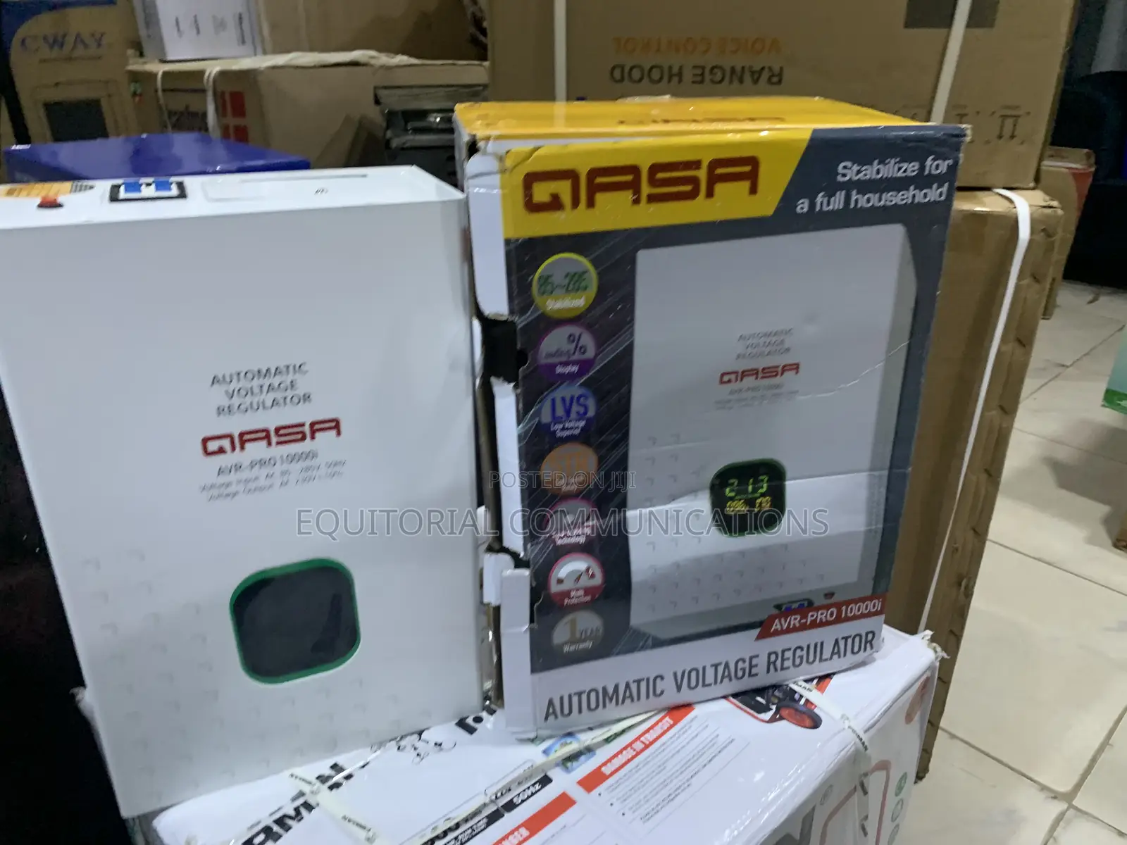 QASA 10000W AVR-PRO 10000i Wall Mount Stabilizer