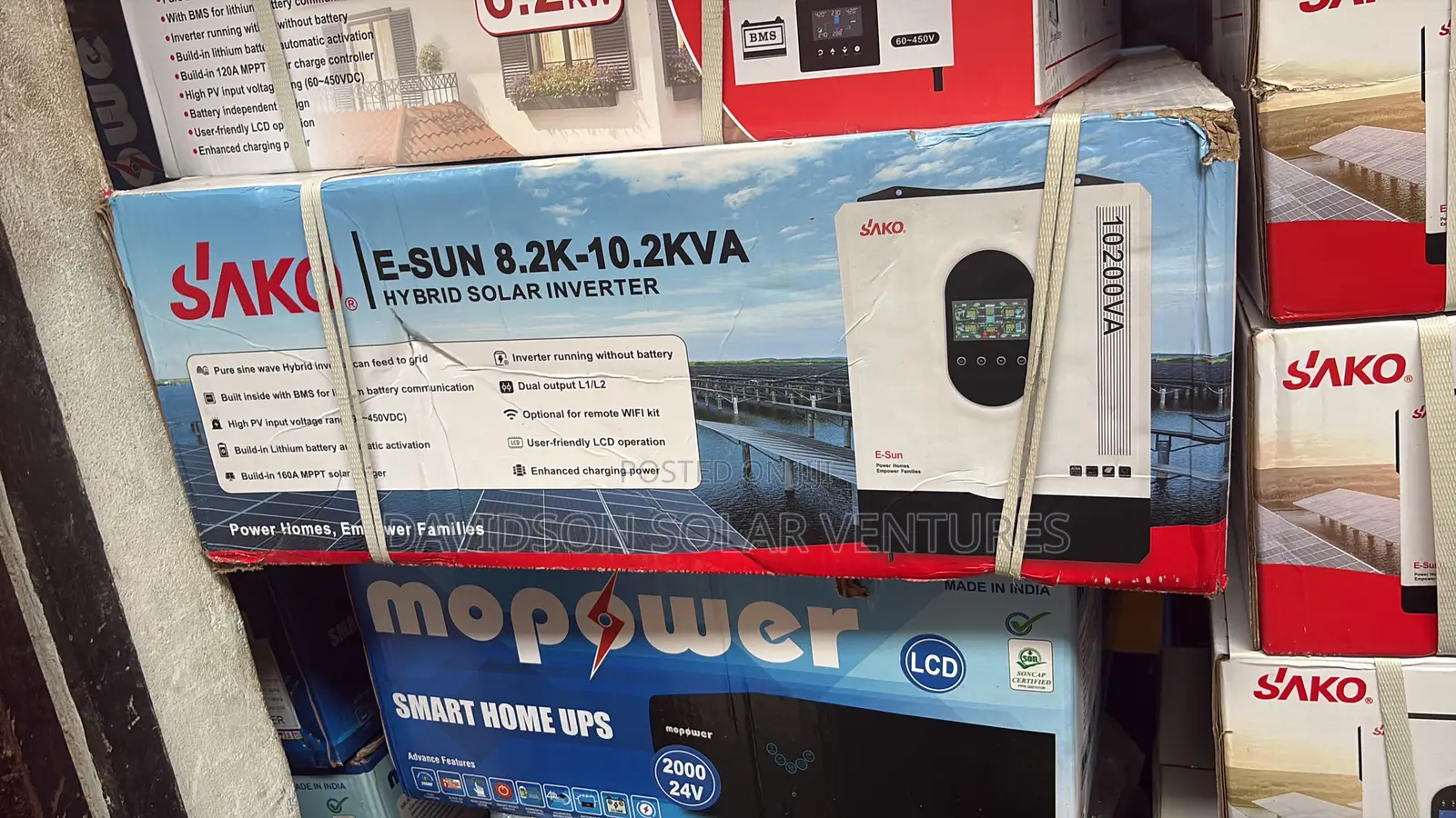 48v 10.2kva Sako Hybrid Solar Inverter