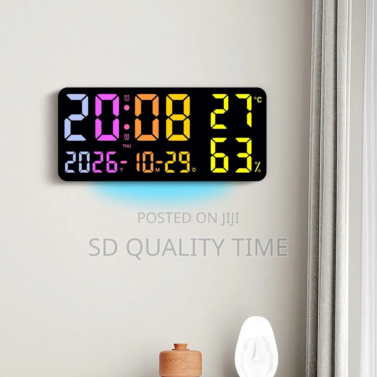 LED Decorative Digital Wall Clock