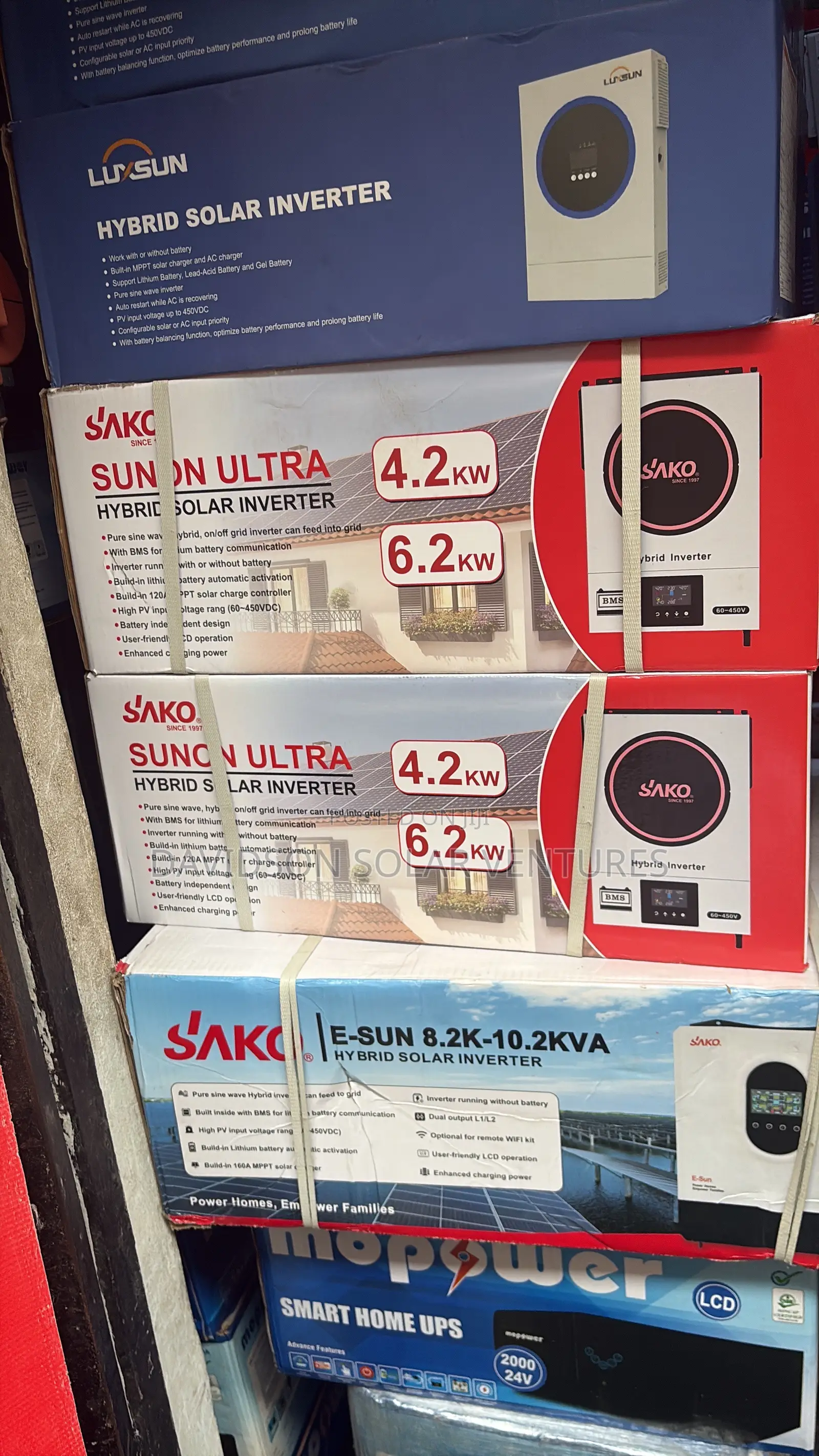 48v 6.2kva Sako Hybrid Solar Inverter