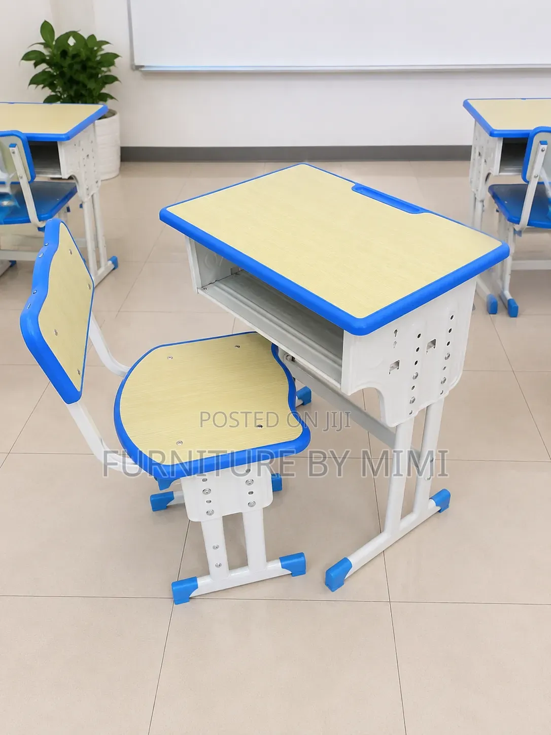 Premium Adjustable School Desk and Chair Set - Brand New