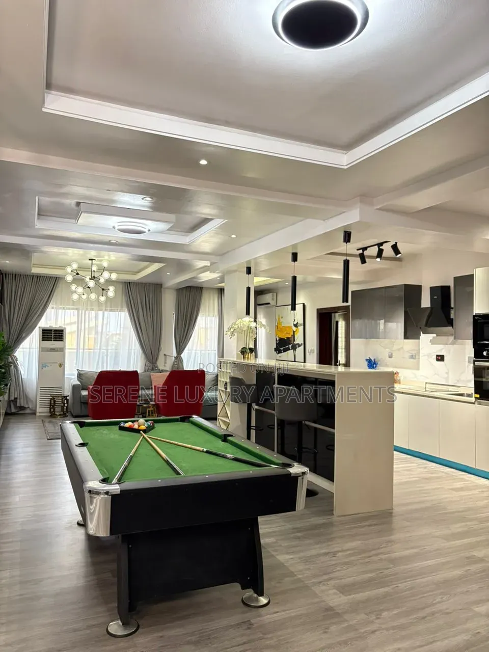 Spacious and Luxury 2bedroom Apartment With PS5 and Snooker Board