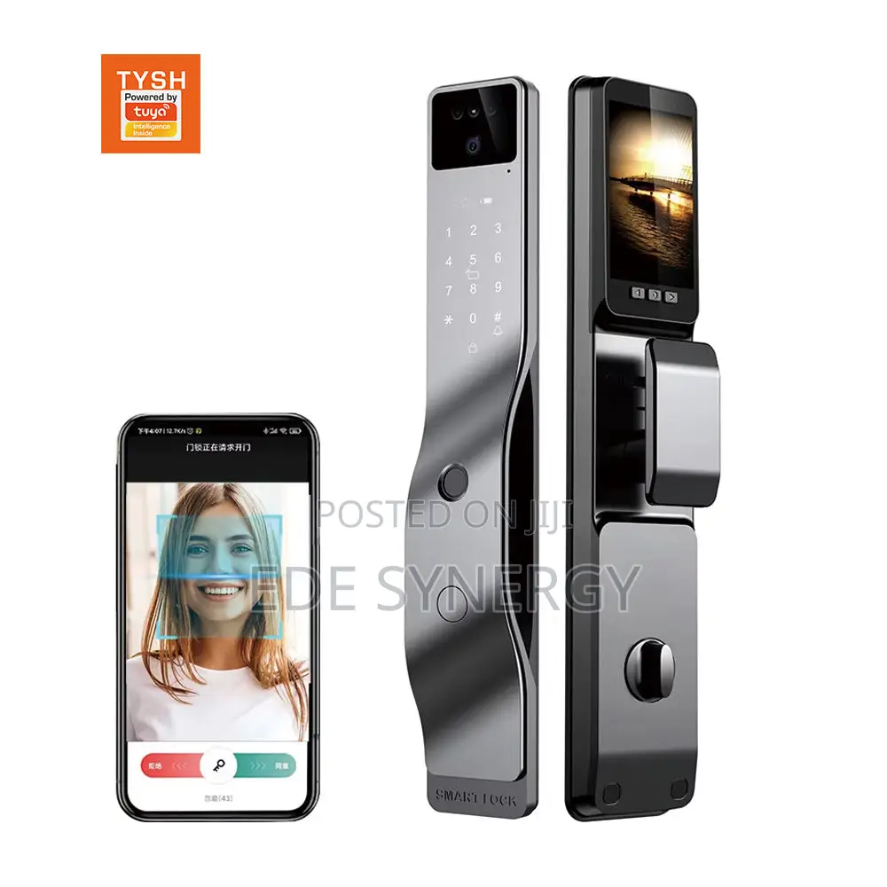 New Ai Intelligence TUYA APP Fingerprint Smart Door Lock