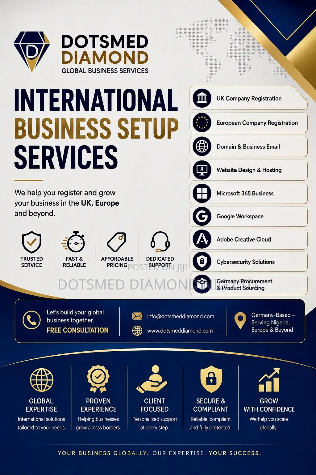 International Business Setup Services - Register in UK or Europe