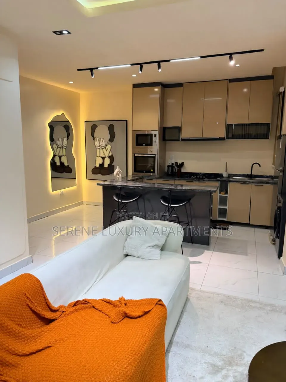 Luxurious 2bedroom Apartment With PS5 Gym and Balcony