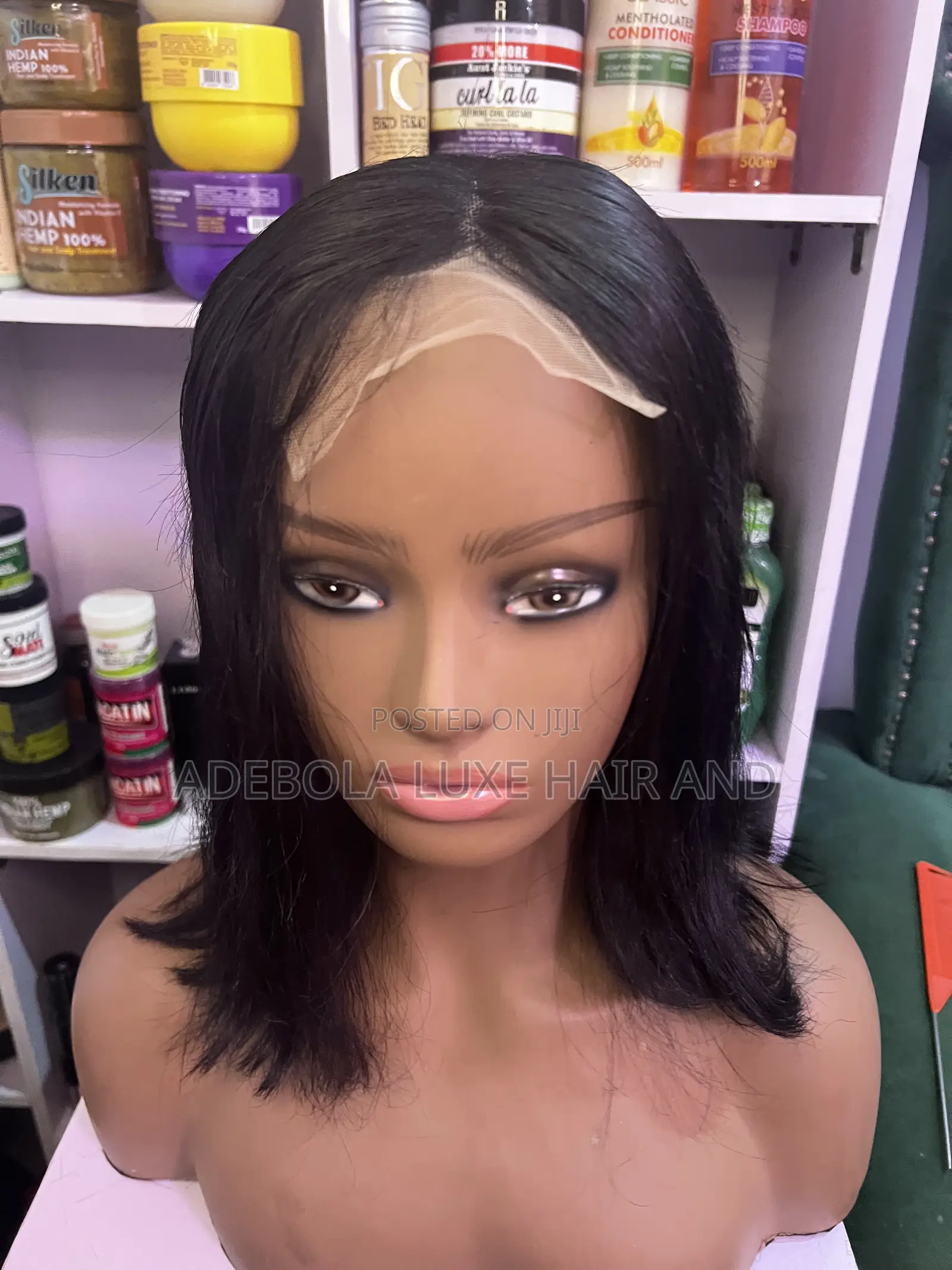 Human Hair Bob Wig 12inch