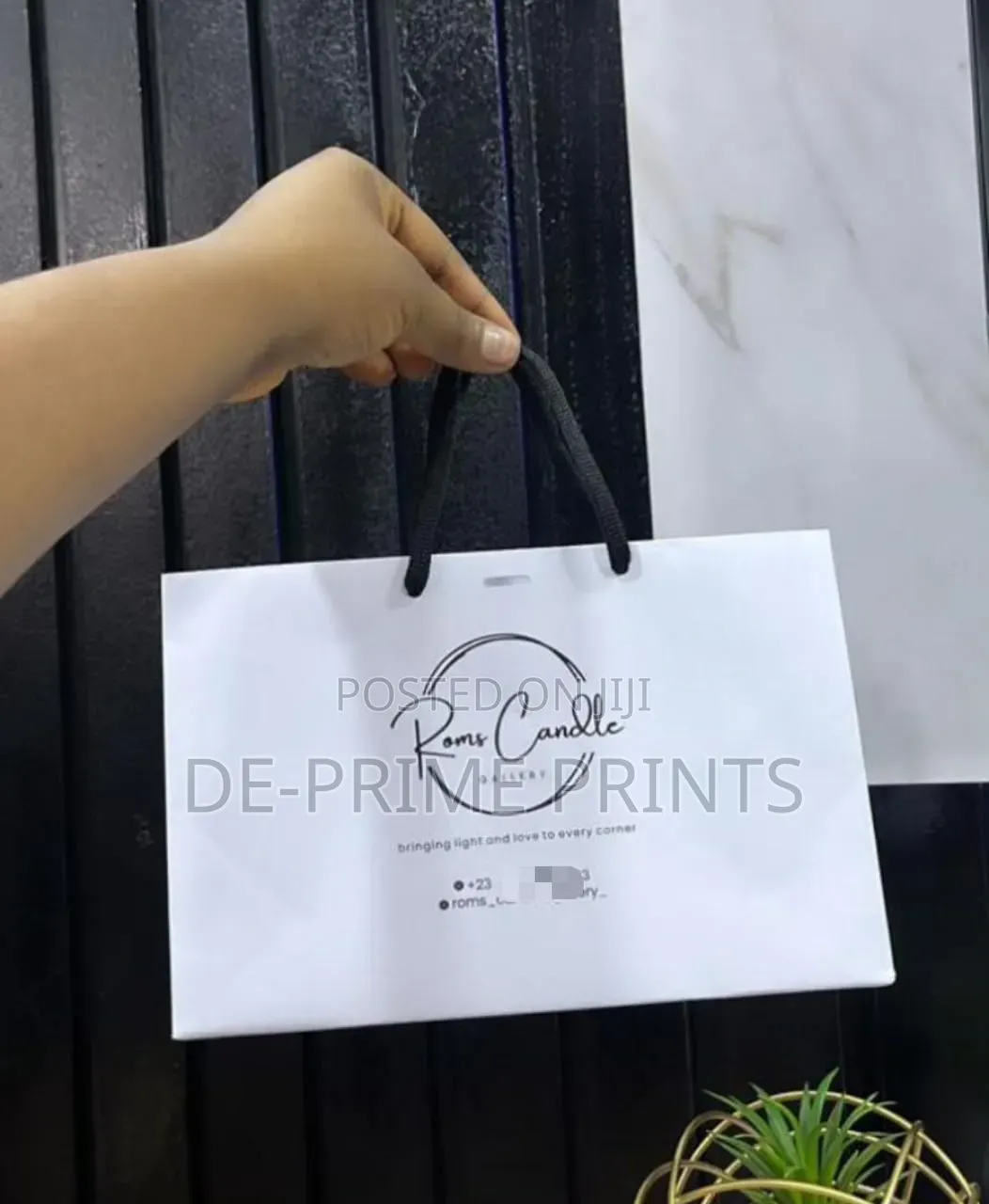 Custom Branded Paper Bags for Business Events.