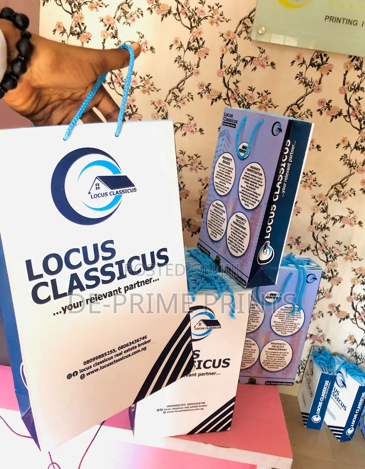 Custom Branded Paper Bags for Business Events.