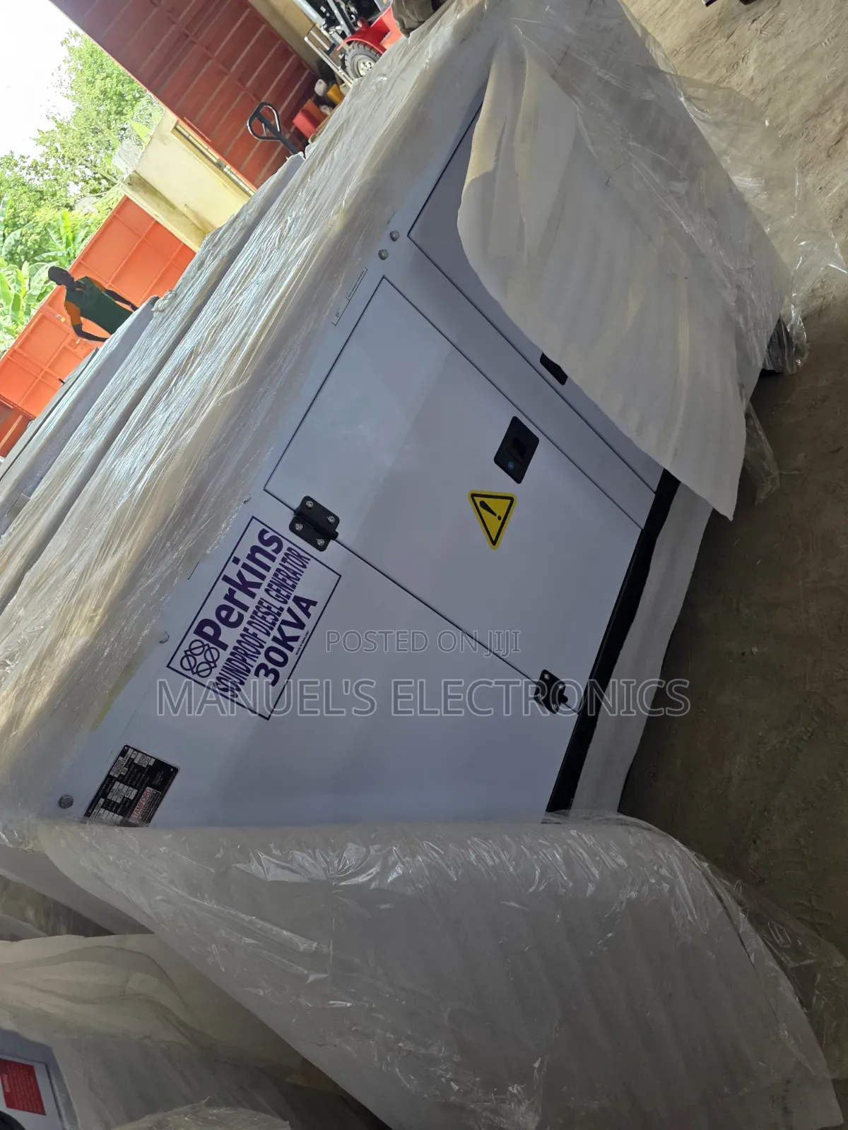Sp30KVA a Brand New Perkins Diesel Soundproof Gen 2years Wty