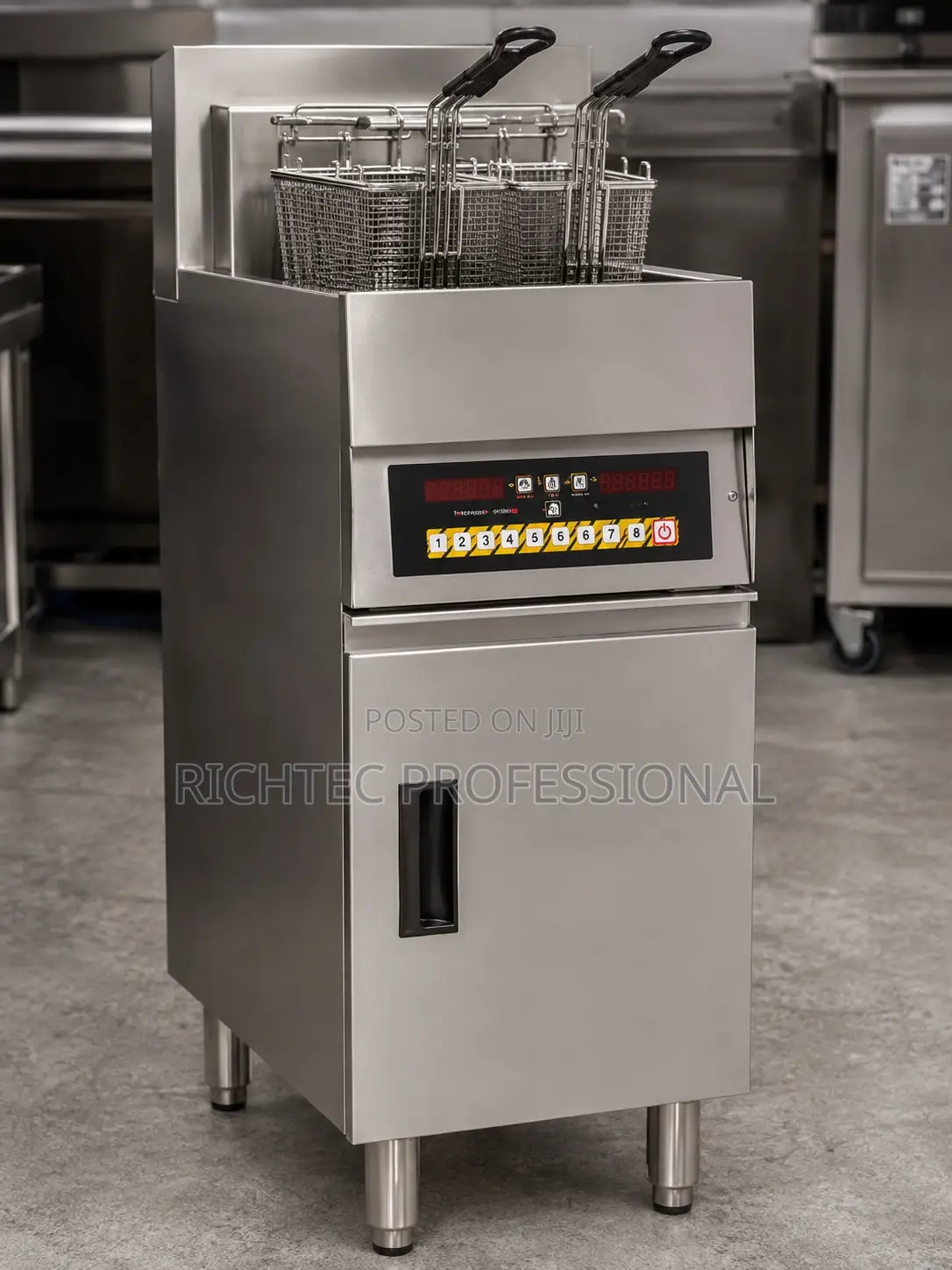 Commercial Floor-Standing Deep Fryer