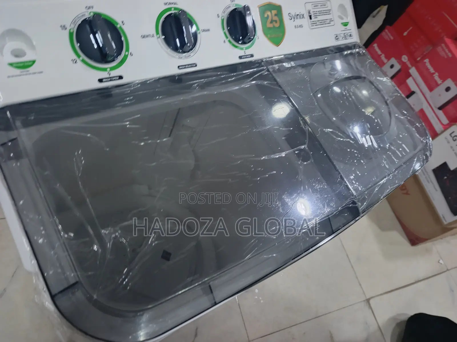 Syinix 8KG Smart Top Loader – Clean More With Every Cycle