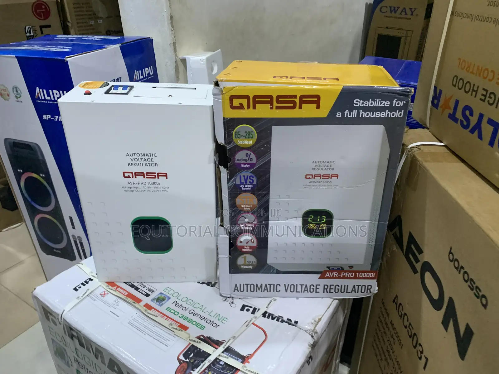 QASA AVR-PRO 10000i Wall Mount Electrical Stabilizer