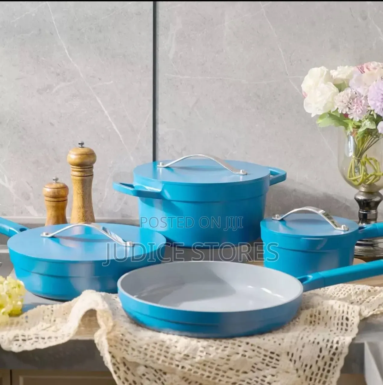 High Quality European Style Ceramic Non-Stick Set